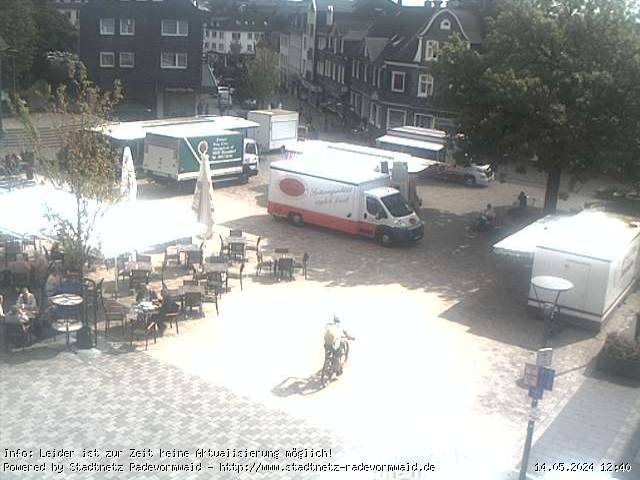 Webcam Radevormwald Marktplatz