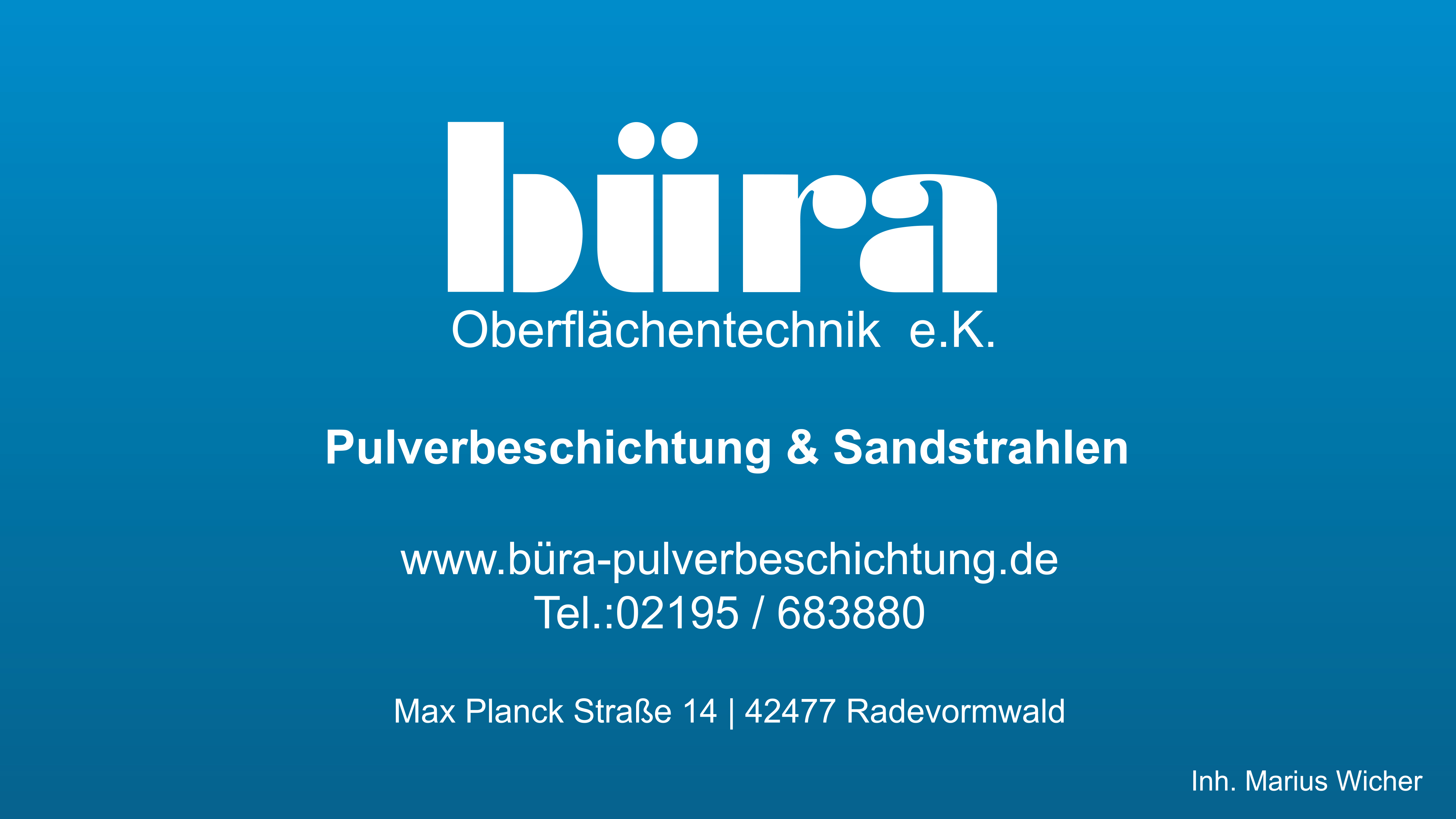 bra-e.K Pulverbeschichtung und Sandstrahlen