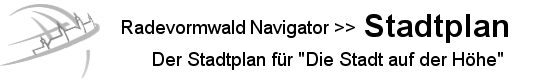 Radevormwald Navigator >> Stadtplan - Der Stadtplan für Rade.